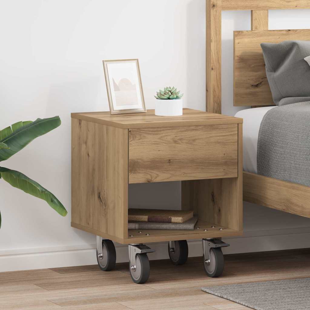 Κομοδίνο 2 pcs Artisan Oak 40,5 x 40 x 48 εκ.