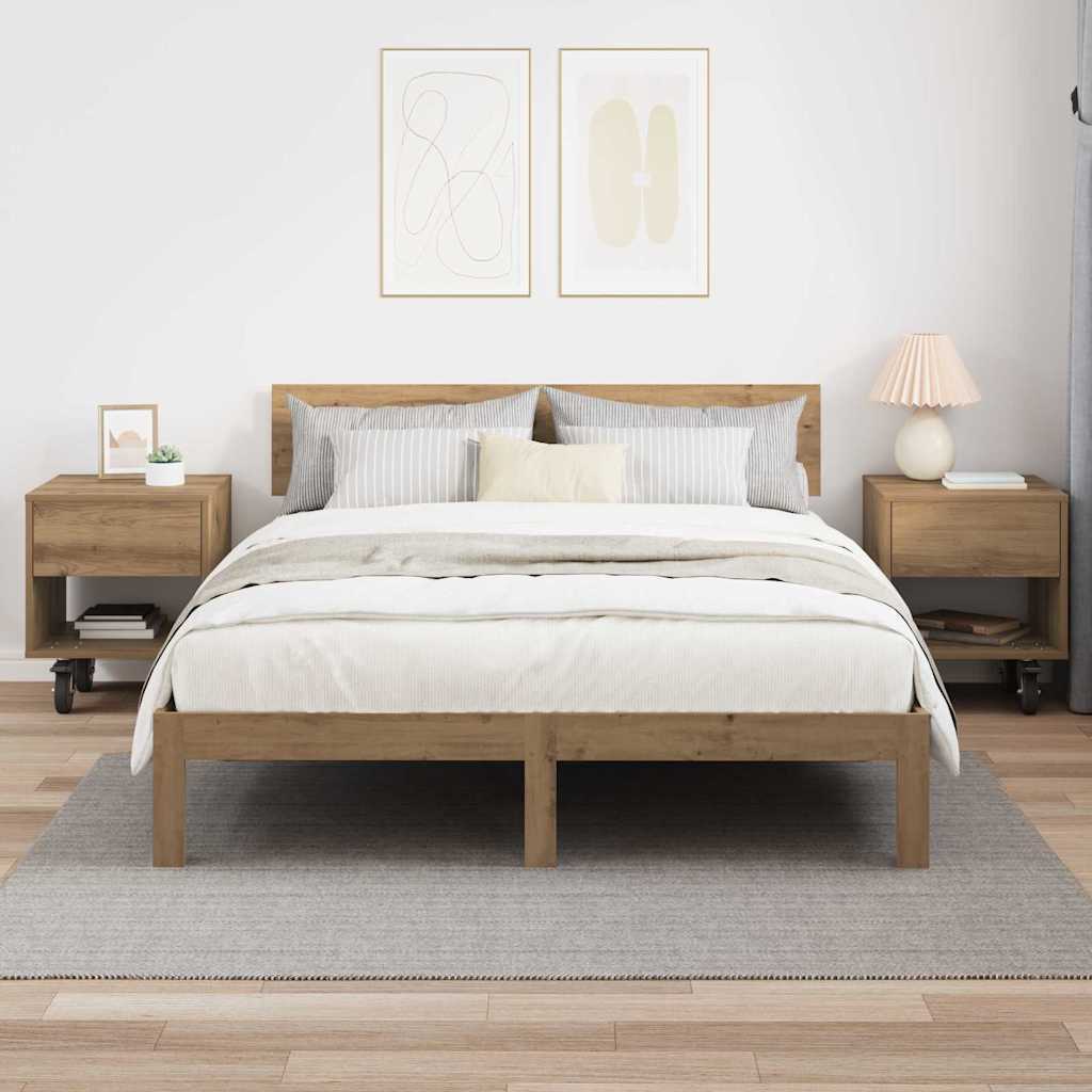 Κομοδίνο 2 pcs Artisan Oak 40,5 x 40 x 48 εκ.