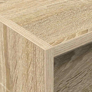 Ντουλάπι δίσκων βινυλίου με ράφι Δρύς Sonoma 78,5 x 35 x 45 εκ - Pakobazaar
