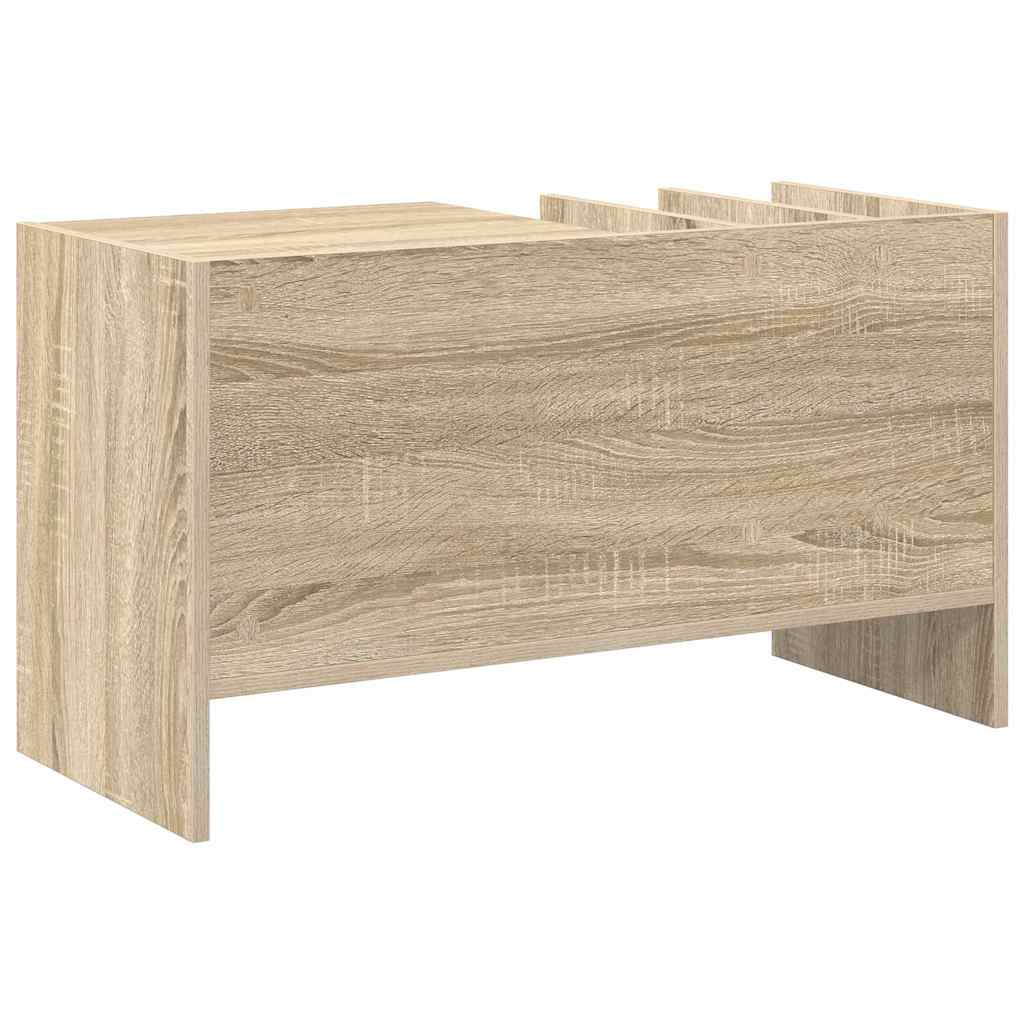 Ντουλάπι δίσκων βινυλίου με ράφι Δρύς Sonoma 78,5 x 35 x 45 εκ - Pakobazaar