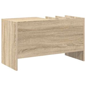 Ντουλάπι δίσκων βινυλίου με ράφι Δρύς Sonoma 78,5 x 35 x 45 εκ - Pakobazaar