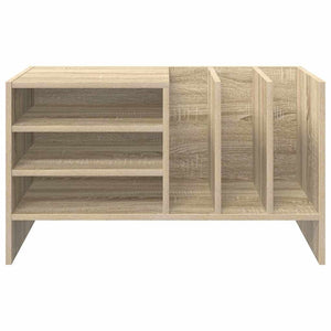 Ντουλάπι δίσκων βινυλίου με ράφι Δρύς Sonoma 78,5 x 35 x 45 εκ - Pakobazaar