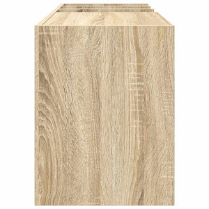 Ντουλάπι δίσκων βινυλίου με ράφι Δρύς Sonoma 78,5 x 35 x 45 εκ - Pakobazaar