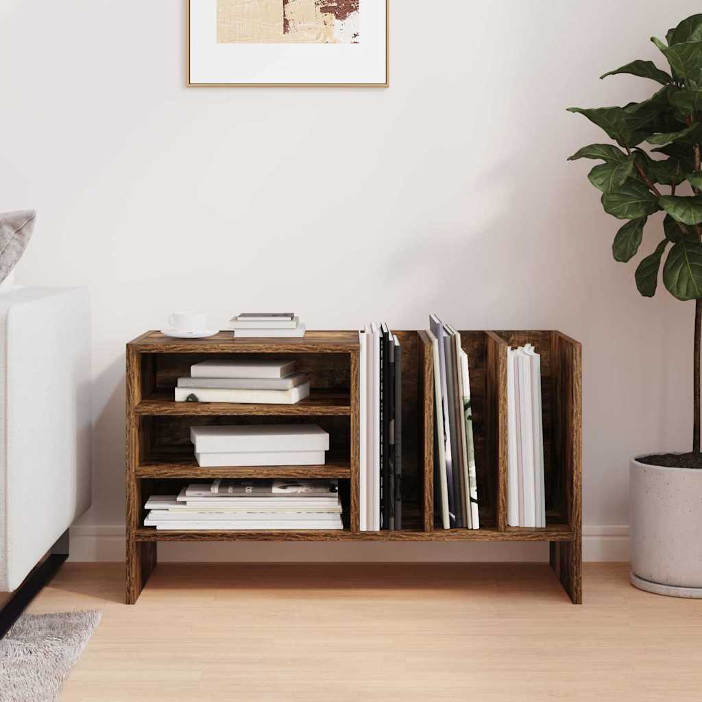 Ντουλάπι δίσκων βινυλίου Καπνιστό Δρύς 78,5 x 35 x 45 εκ - Pakobazaar