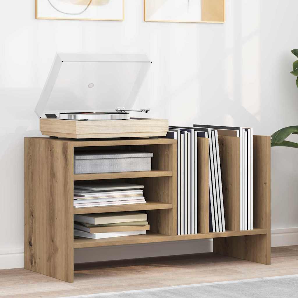 Ντουλάπι δίσκων βινυλίου με ράφι Artisan Oak 78,5 x 35 x 45 εκ - Pakobazaar