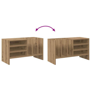 Ντουλάπι δίσκων βινυλίου με ράφι Artisan Oak 78,5 x 35 x 45 εκ - Pakobazaar