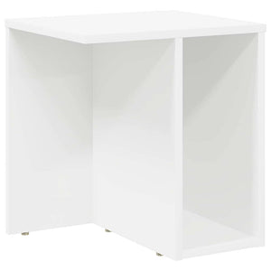 End Table 2 τμχ. Λευκό 37 x 32 x 40 εκ Επεξεργασμένο Ξύλο