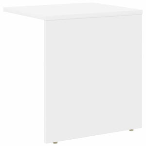 End Table 2 τμχ. Λευκό 37 x 32 x 40 εκ Επεξεργασμένο Ξύλο