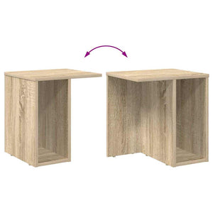 End Table Δρύς Sonoma 37 x 32 x 40 εκ Επεξεργασμένο Ξύλο
