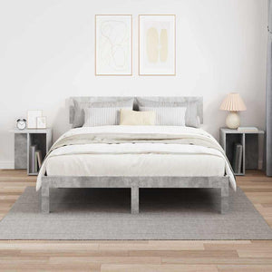 End Table 2 τμχ. Σκυρόδεμα Γκρι 37 x 32 x 40 εκ