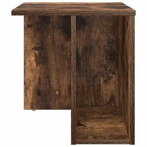 End Table 2 τμχ. Καπνιστό Δρύς 37 x 32 x 40 εκ