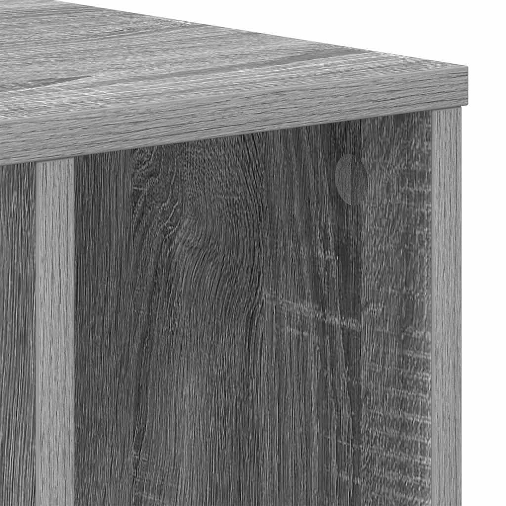 End Table Γκρίζο Σονομα 37 x 32 x 40 εκ Επεξεργασμένο ξύλο