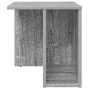 End Table Γκρίζο Σονομα 37 x 32 x 40 εκ Επεξεργασμένο Ξύλο