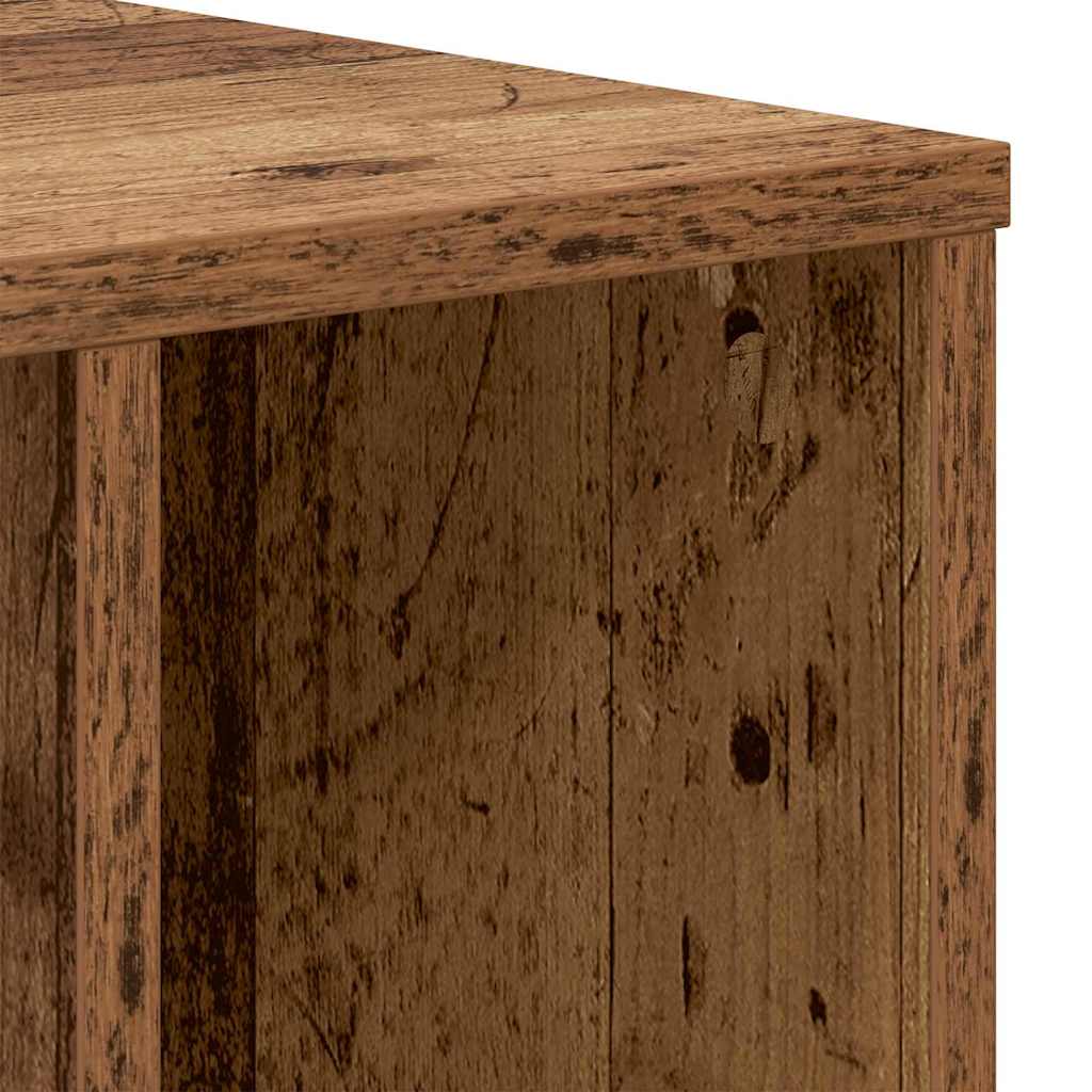 End Table 2 pcs Παλιό ξύλο 37 x 32 x 40 εκ Επεξεργασμένο ξύλο