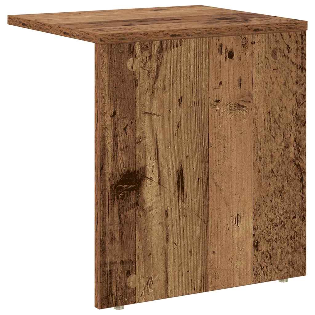 End Table 2 pcs Παλιό ξύλο 37 x 32 x 40 εκ Επεξεργασμένο ξύλο