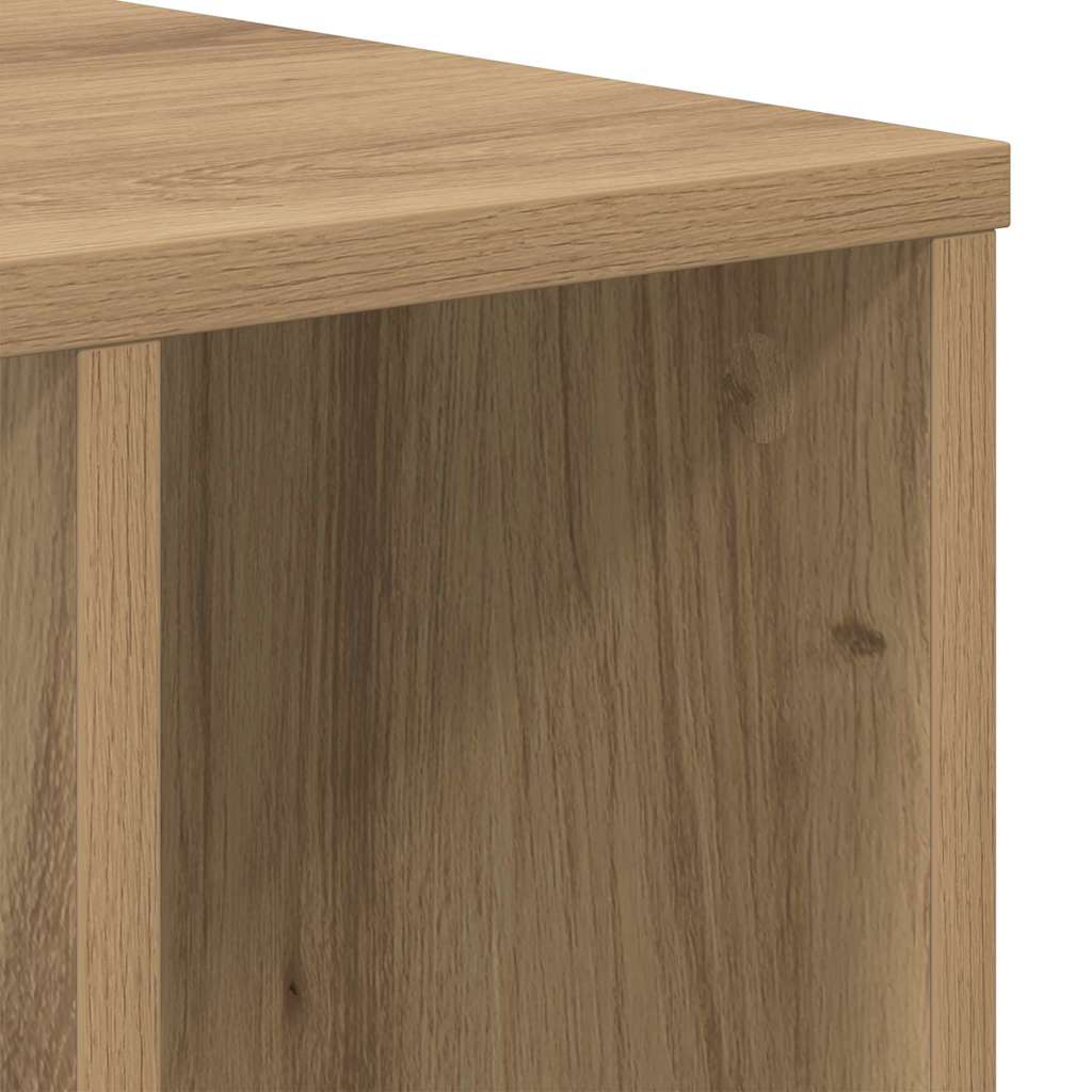 End Table Artisan Oak 37 x 32 x 40 εκ Επεξεργασμένο ξύλο