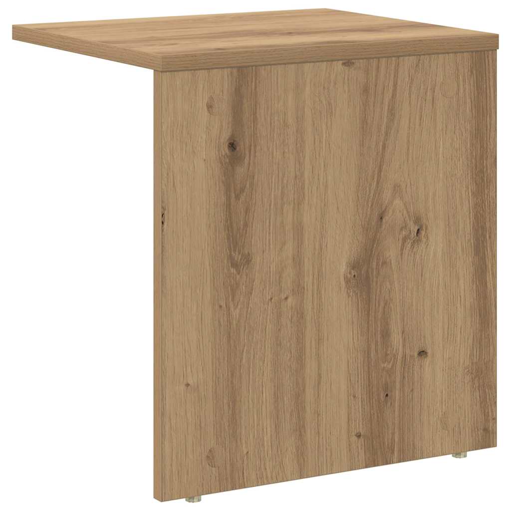 End Table Artisan Oak 37 x 32 x 40 εκ Επεξεργασμένο ξύλο