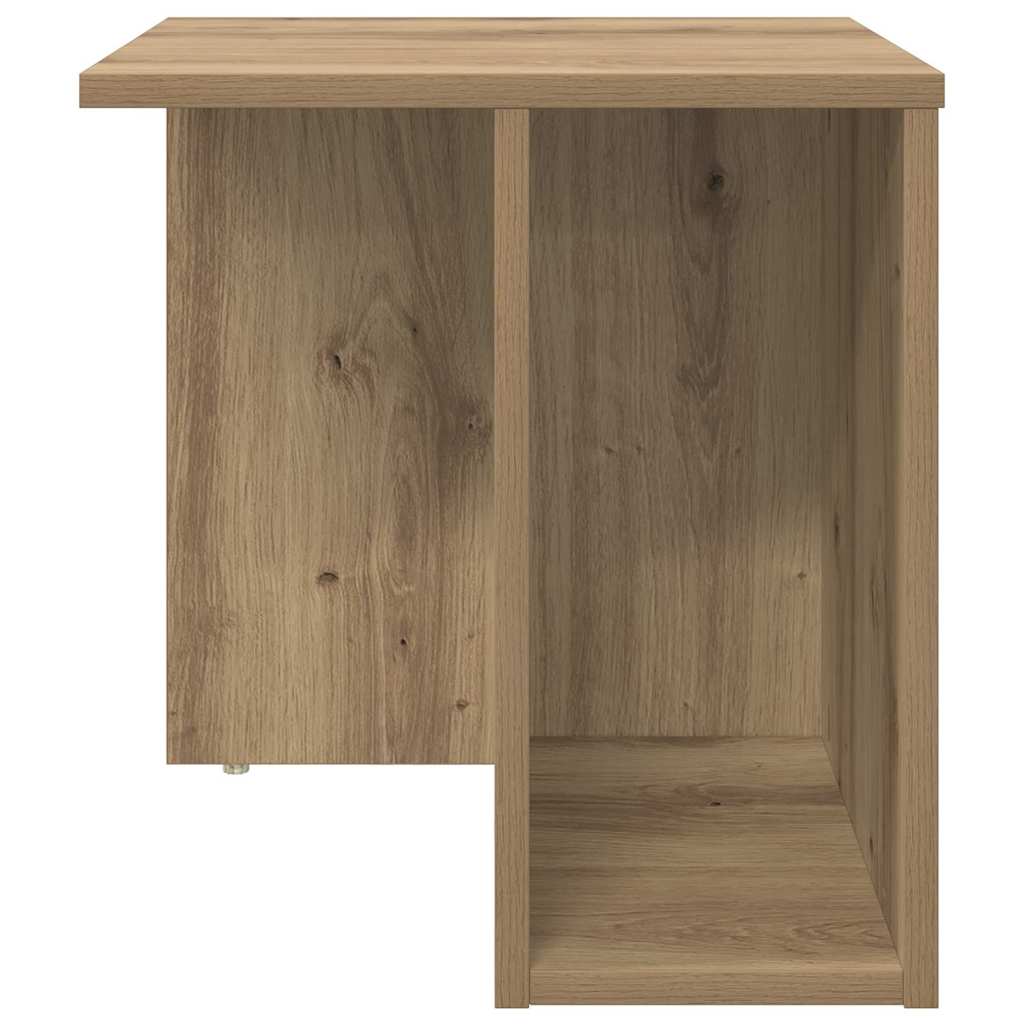 End Table Artisan Oak 37 x 32 x 40 εκ Επεξεργασμένο ξύλο