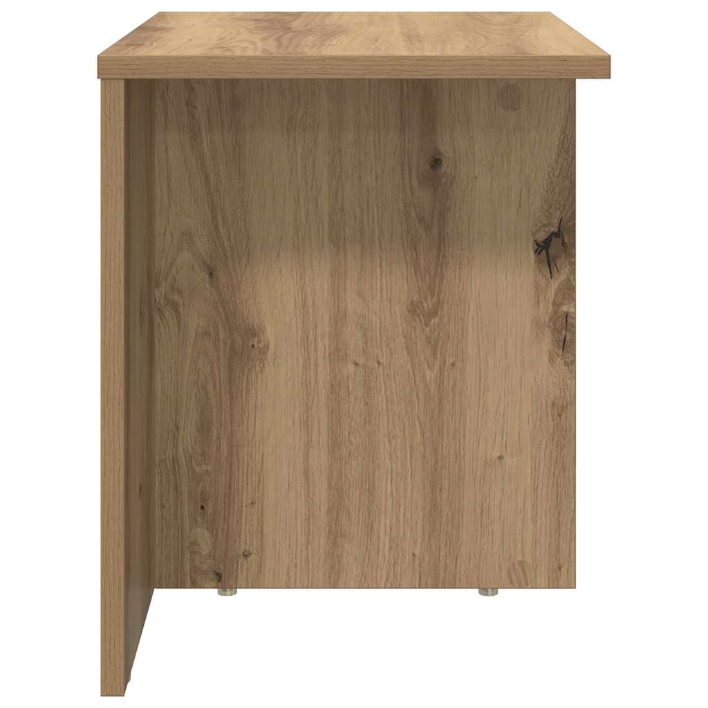 End Table Artisan Oak 37 x 32 x 40 εκ Επεξεργασμένο ξύλο