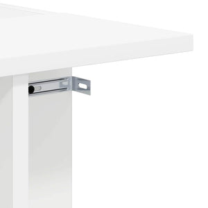 End Table Λευκό 35 x 40 x 55 εκ. Επεξεργασμένο ξύλο - Pakobazaar