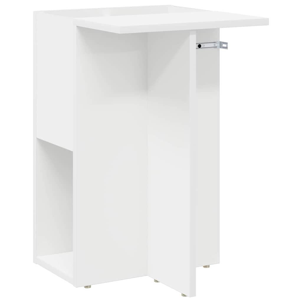 End Table Λευκό 35 x 40 x 55 εκ. Επεξεργασμένο ξύλο - Pakobazaar