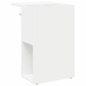 End Table Λευκό 35 x 40 x 55 εκ. Επεξεργασμένο ξύλο - Pakobazaar