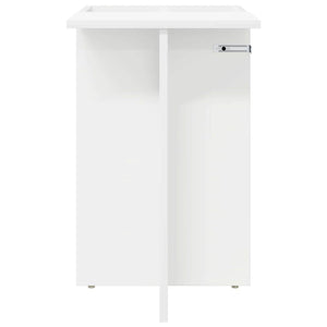 End Table Λευκό 35 x 40 x 55 εκ. Επεξεργασμένο ξύλο - Pakobazaar