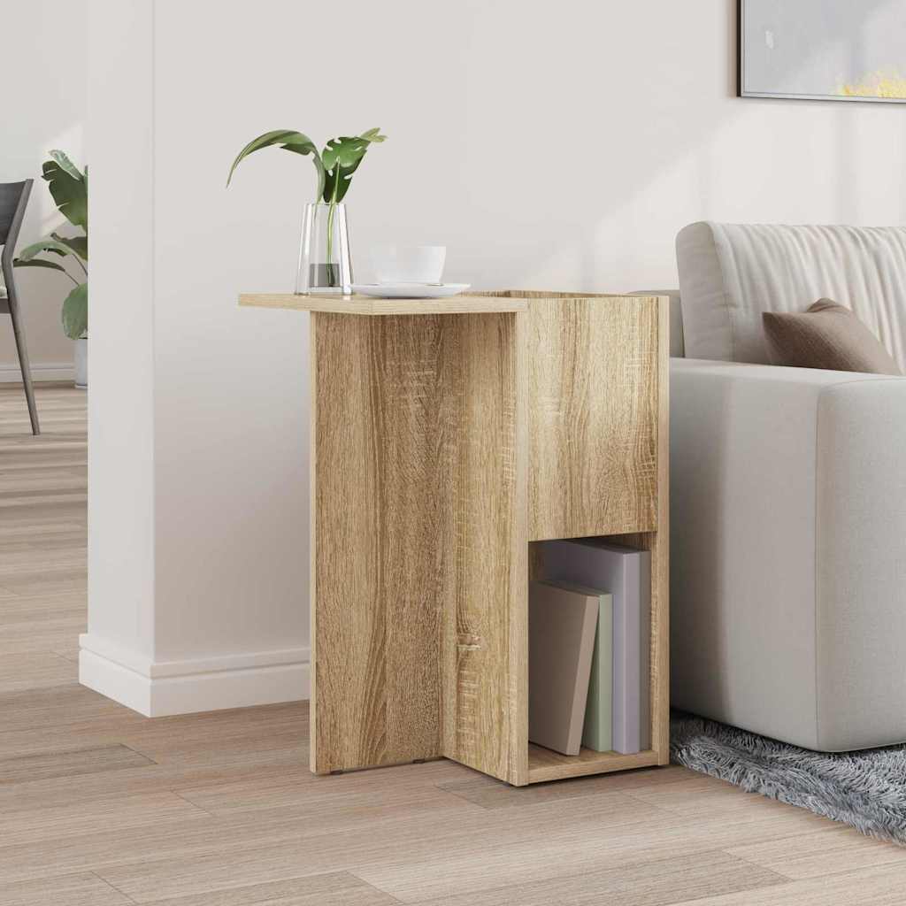 End Table Δρύς Sonoma 35 x 40 x 55 εκ. Επεξεργασμένο ξύλο - Pakobazaar
