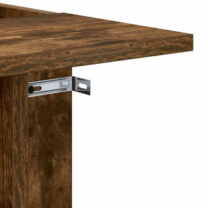 End Table Καπνιστό Δρύς 35 x 40 x 55 εκ. Επεξεργασμένο ξύλο - Pakobazaar