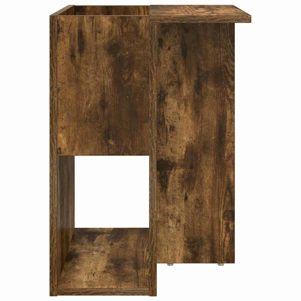 End Table Καπνιστό Δρύς 35 x 40 x 55 εκ. Επεξεργασμένο ξύλο - Pakobazaar