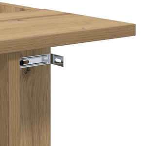 End Table Artisan Oak 35 x 40 x 55 εκ. Επεξεργασμένο ξύλο - Pakobazaar