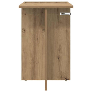 End Table Artisan Oak 35 x 40 x 55 εκ. Επεξεργασμένο ξύλο - Pakobazaar