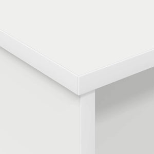 Κομοδίνο Λευκό 40 x 31 x 15 εκ Επεξεργασμένο Ξύλο