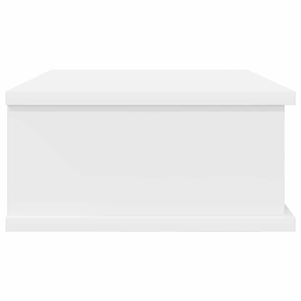 Κομοδίνο 2 pcs Λευκό 40 x 31 x 15 εκ Επεξεργασμένο ξύλο - Pakobazaar