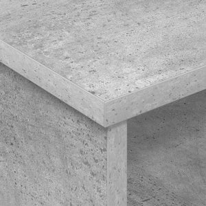 Κομοδίνο 2 τμχ. Σκυρόδεμα Γκρι 40 x 31 x 15 εκ