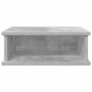 Κομοδίνο 2 τμχ. Σκυρόδεμα Γκρι 40 x 31 x 15 εκ