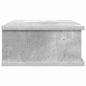 Κομοδίνο 2 τμχ. Σκυρόδεμα Γκρι 40 x 31 x 15 εκ