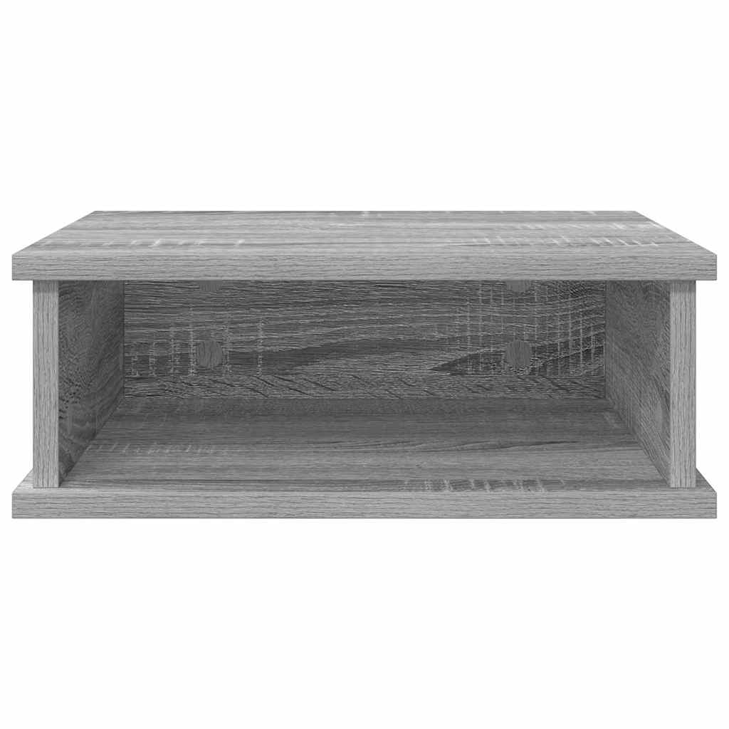 Κομοδίνο 2 pcs Γκρίζο Σονομα 40 x 31 x 15 εκ Επεξεργασμένο ξύλο