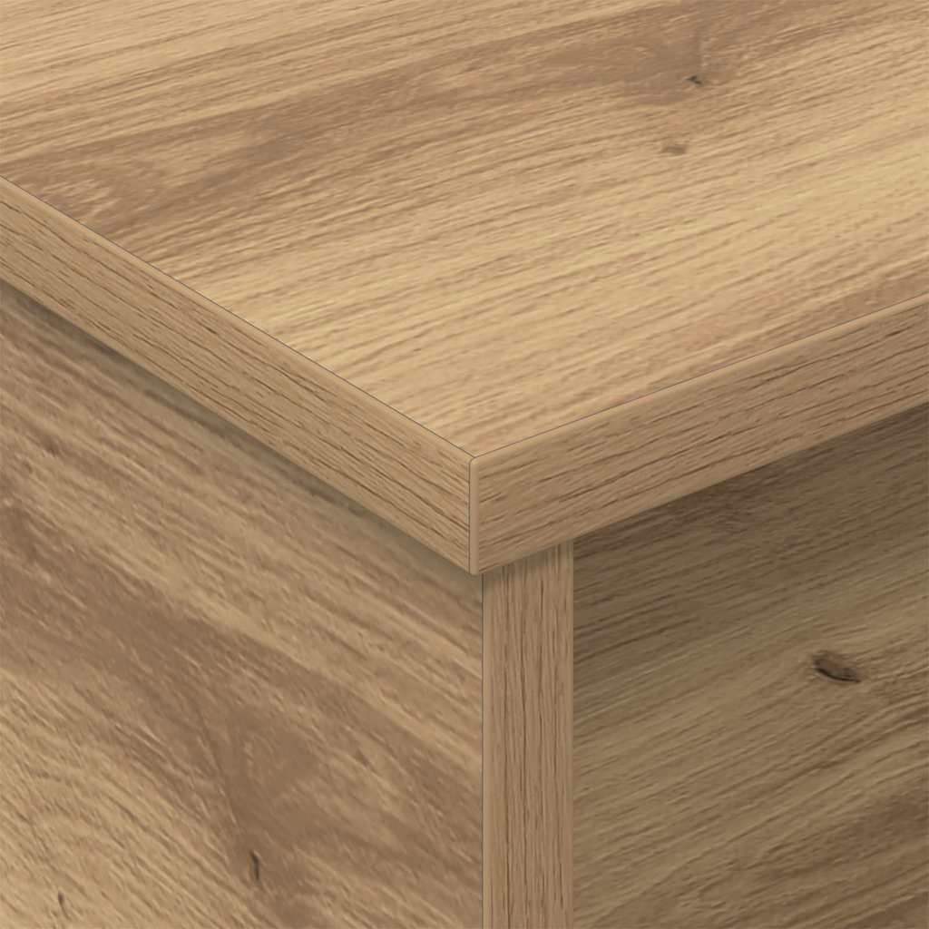 Κομοδίνο Artisan Oak 40 x 31 x 15 εκ Επεξεργασμένο Ξύλο - Pakobazaar
