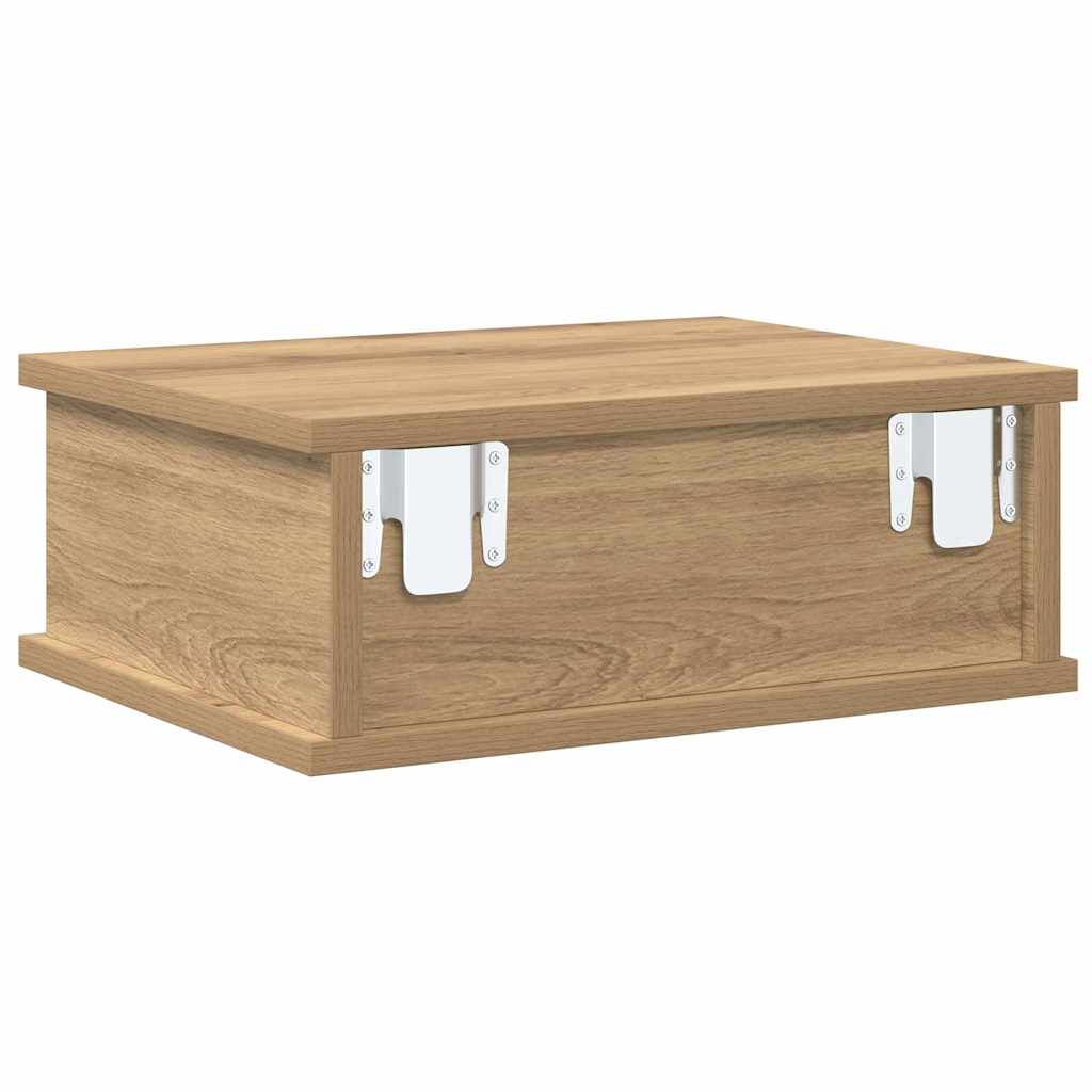 Κομοδίνο Artisan Oak 40 x 31 x 15 εκ Επεξεργασμένο Ξύλο - Pakobazaar