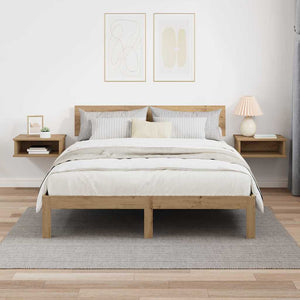Κομοδίνο 2 pcs Artisan Oak 40 x 31 x 15 εκ Επεξεργασμένο ξύλο - Pakobazaar
