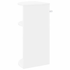 End Table Λευκό 29,6 x 29,6 x 60 εκ Επεξεργασμένο ξύλο - Pakobazaar