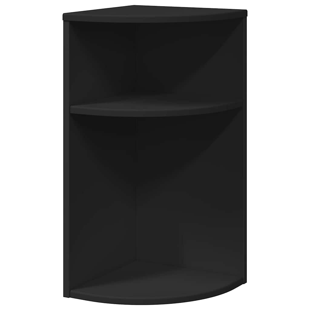 End Table Μαύρο 29,6 x 29,6 x 60 εκ Επεξεργασμένο ξύλο - Pakobazaar