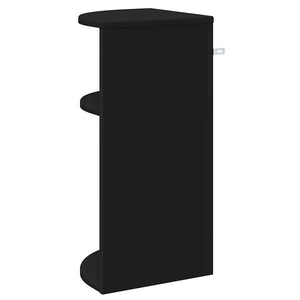 End Table Μαύρο 29,6 x 29,6 x 60 εκ Επεξεργασμένο ξύλο - Pakobazaar