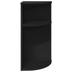 End Table Μαύρο 29,6 x 29,6 x 60 εκ Επεξεργασμένο ξύλο - Pakobazaar