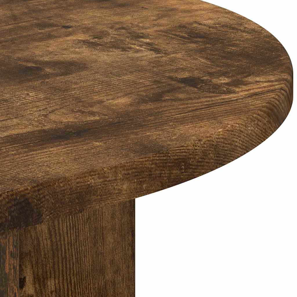End Table Καπνιστό Δρύς 29,6 x 29,6 x 60 εκ Επεξεργασμένο ξύλο - Pakobazaar