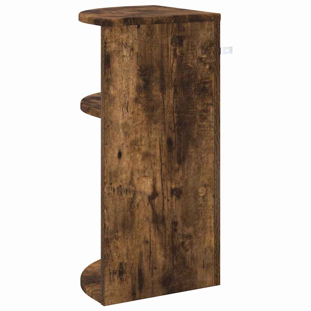 End Table Καπνιστό Δρύς 29,6 x 29,6 x 60 εκ Επεξεργασμένο ξύλο - Pakobazaar