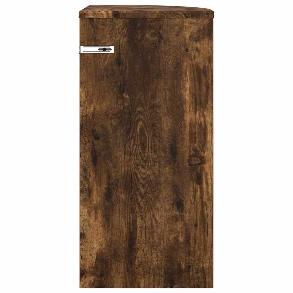 End Table Καπνιστό Δρύς 29,6 x 29,6 x 60 εκ Επεξεργασμένο ξύλο - Pakobazaar