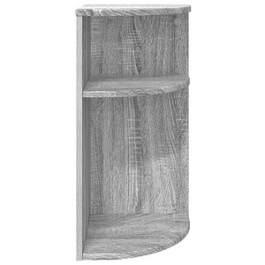 End Table Γκρίζο Σονομα 29,6 x 29,6 x 60 εκ Επεξεργασμένο ξύλο - Pakobazaar