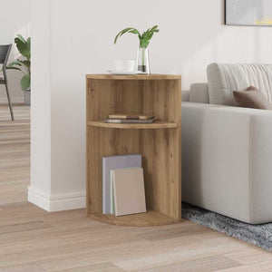 End Table Artisan Oak 29,6 x 29,6 x 60 εκ Επεξεργασμένο Ξύλο